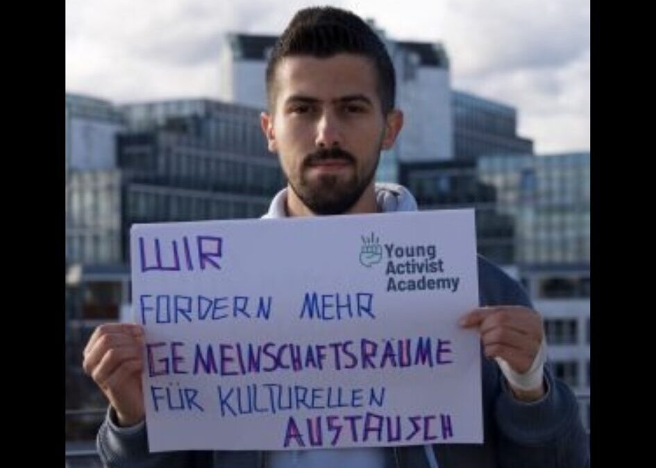 Fotoausstellung im Rahmen der Abschlussveranstaltung der Young Activist Academy 2023